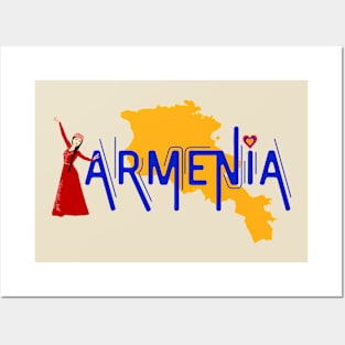 Armenia Հայաստան Posters and Art